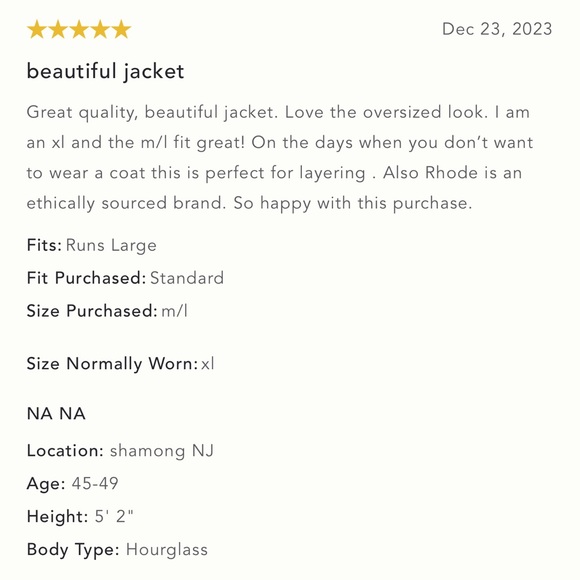 RHODE Stevie Printed Coat Anthropologie - Picture 5 of 13